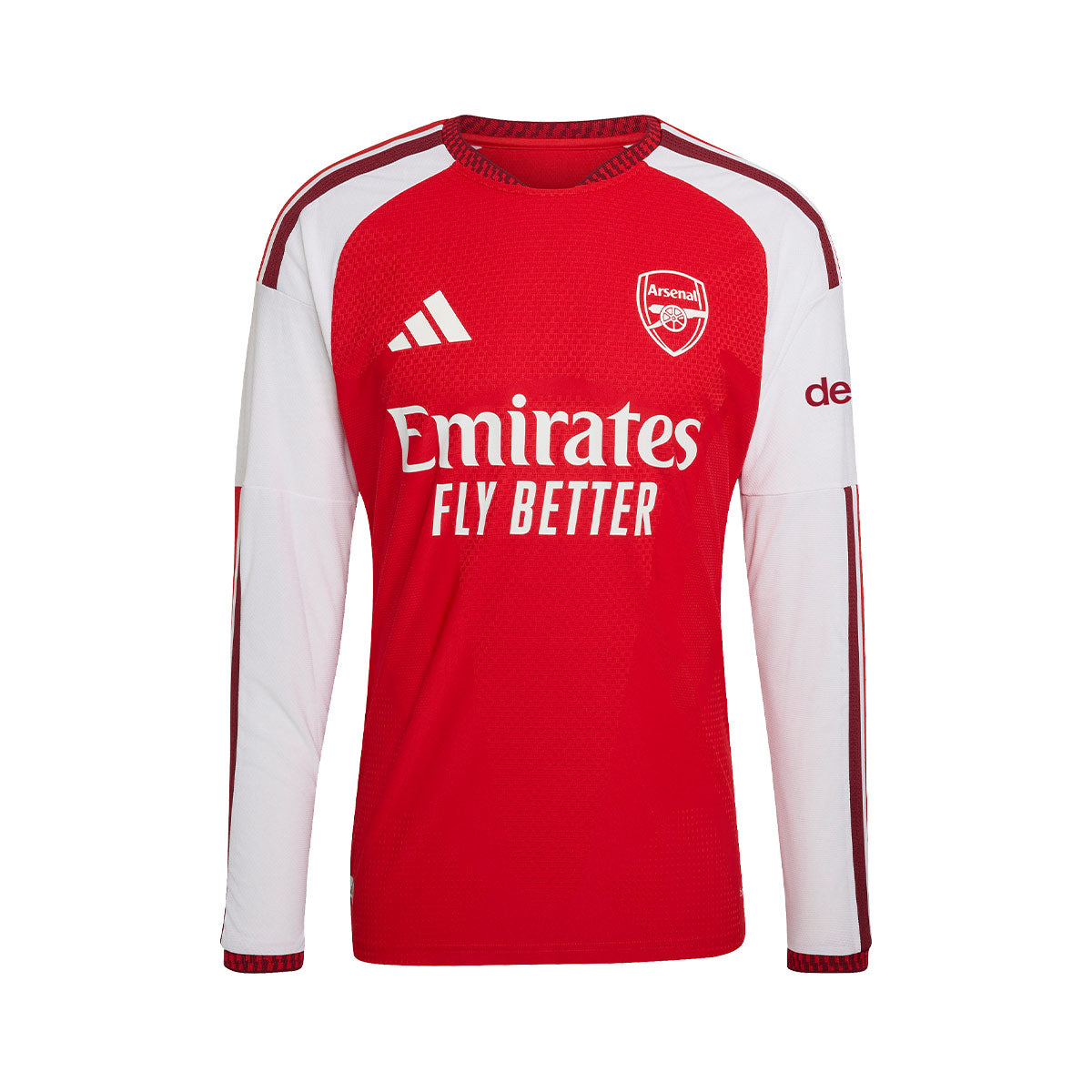 ADIDAS ARSENAL 2026/2027 HOME PLAYER LONG SLEEVE JERSEY - BETTER SCARLET
