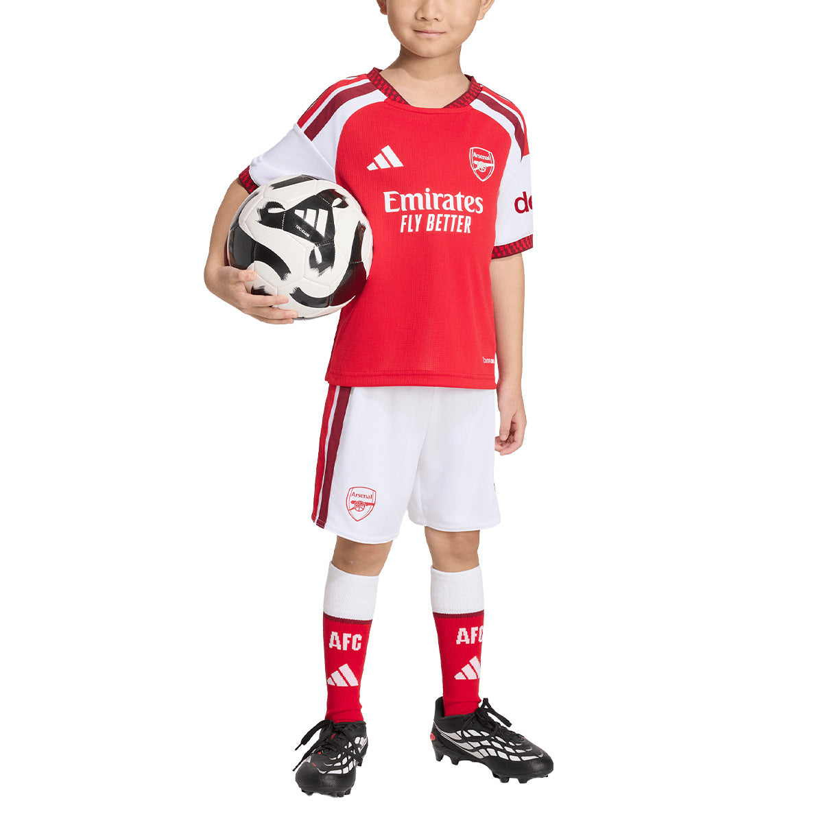 ADIDAS ARSENAL 2026/2027 HOME MINI JERSEY - BETTER SCARLET