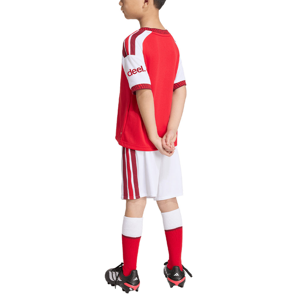 ADIDAS ARSENAL 2026/2027 HOME MINI JERSEY - BETTER SCARLET