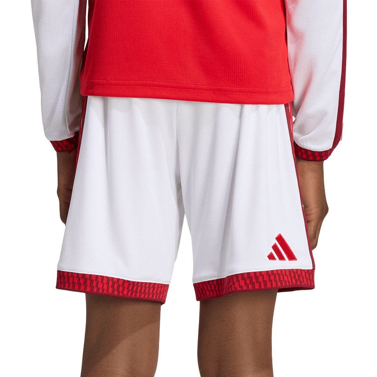 ADIDAS ARSENAL 2026/2027 HOME KIDS SHORTS - WHITE