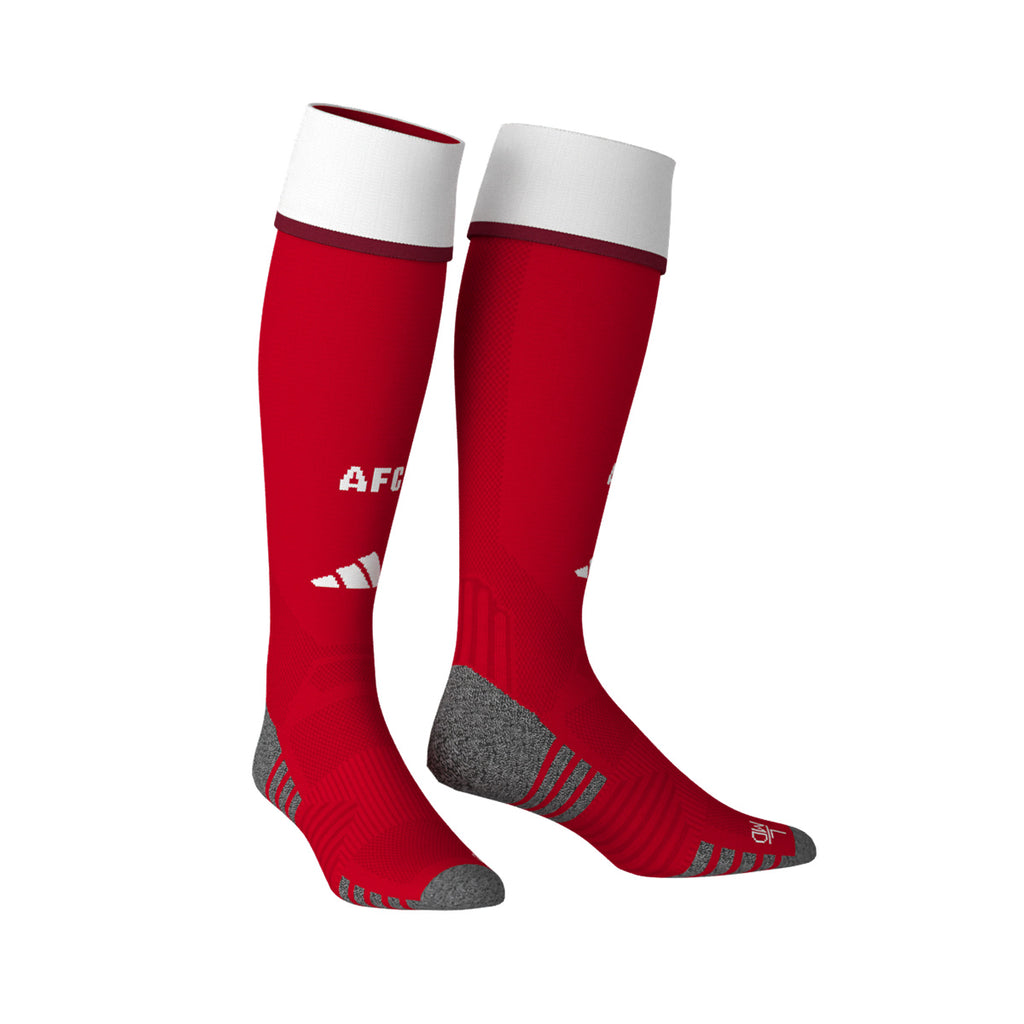 ADIDAS ARSENAL 2026/2027 HOME SOCKS - BETTER SCARLET