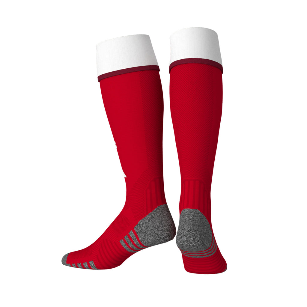 ADIDAS ARSENAL 2026/2027 HOME SOCKS - BETTER SCARLET
