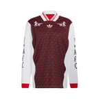 ADIDAS ARSENAL X PLACES+FACES LIFESTYLER JERSEY - BLACK/WHITE