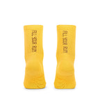ARI TERRY QTR RUNNING SOCKS - MUSTARD/BROWN/MUSTARD