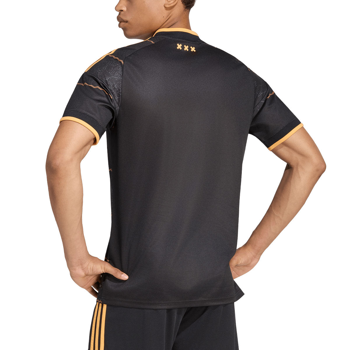 ADIDAS AJAX 2026/2027 AWAY REPLICA JERSEY - BLACK/HAZY ORANGE