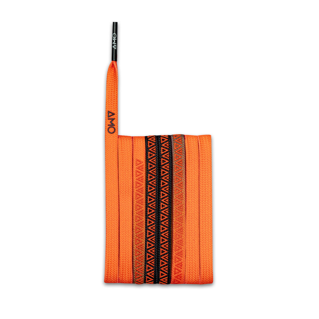 AMO PERFORMANCE GRIP LACE 2.0 XL - JET BLACK/ORANGE CLOWN