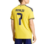 ADIDAS AL NASSR 2026/2027 HOME REPLICA JERSEY RONALDO#7 - IMPACT YELLOW
