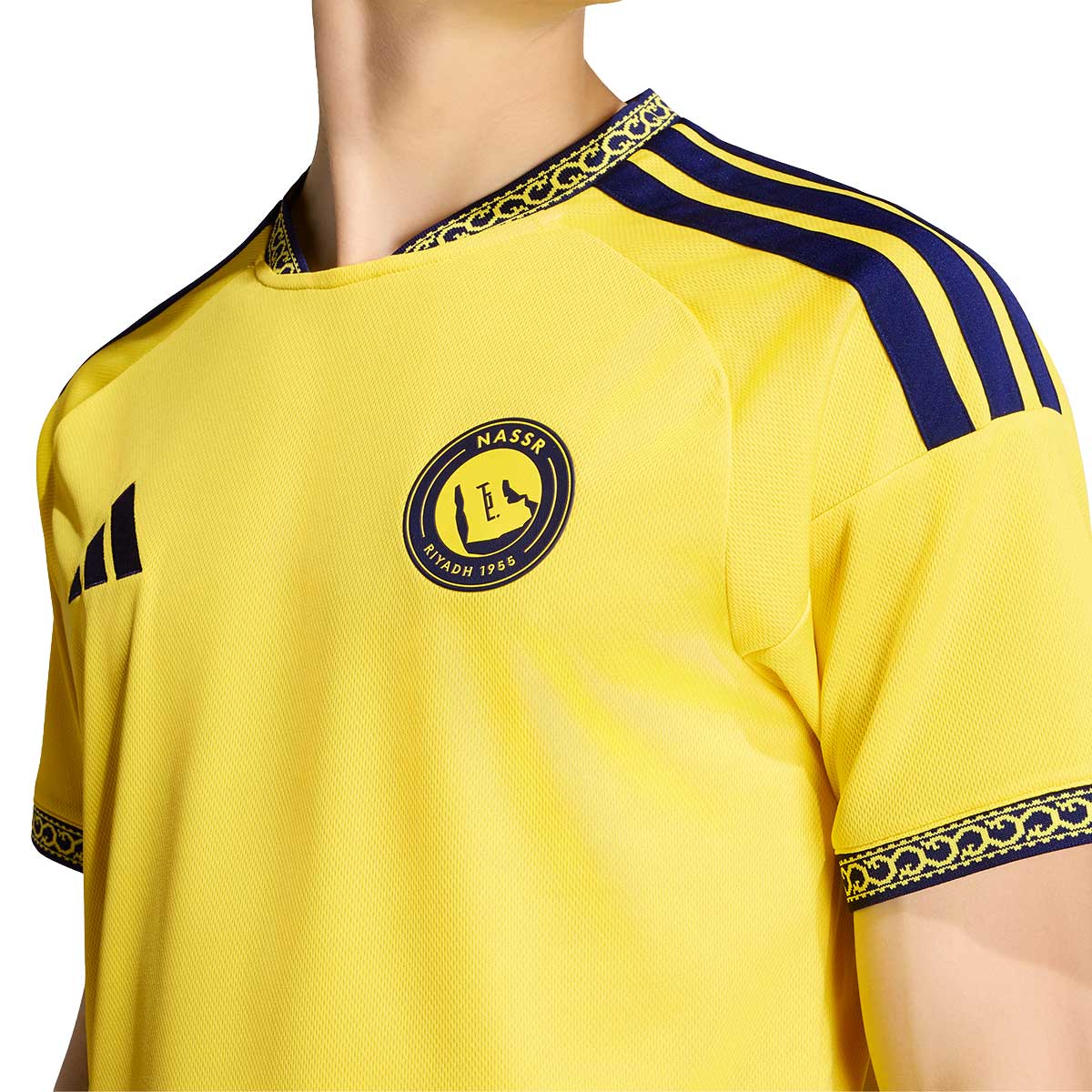 ADIDAS AL NASSR 2026/2027 HOME REPLICA JERSEY RONALDO#7 - IMPACT YELLOW