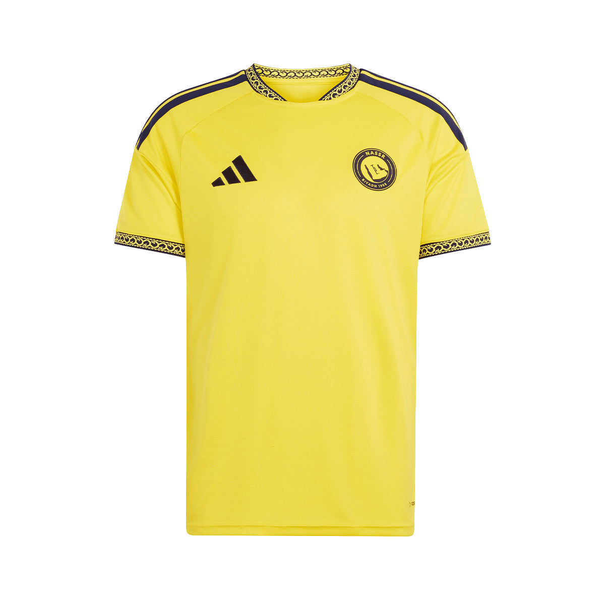 ADIDAS AL NASSR 2026/2027 HOME REPLICA JERSEY RONALDO#7 - IMPACT YELLOW