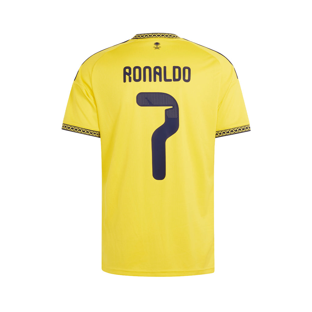 ADIDAS AL NASSR 2026/2027 HOME REPLICA JERSEY RONALDO#7 - IMPACT YELLOW