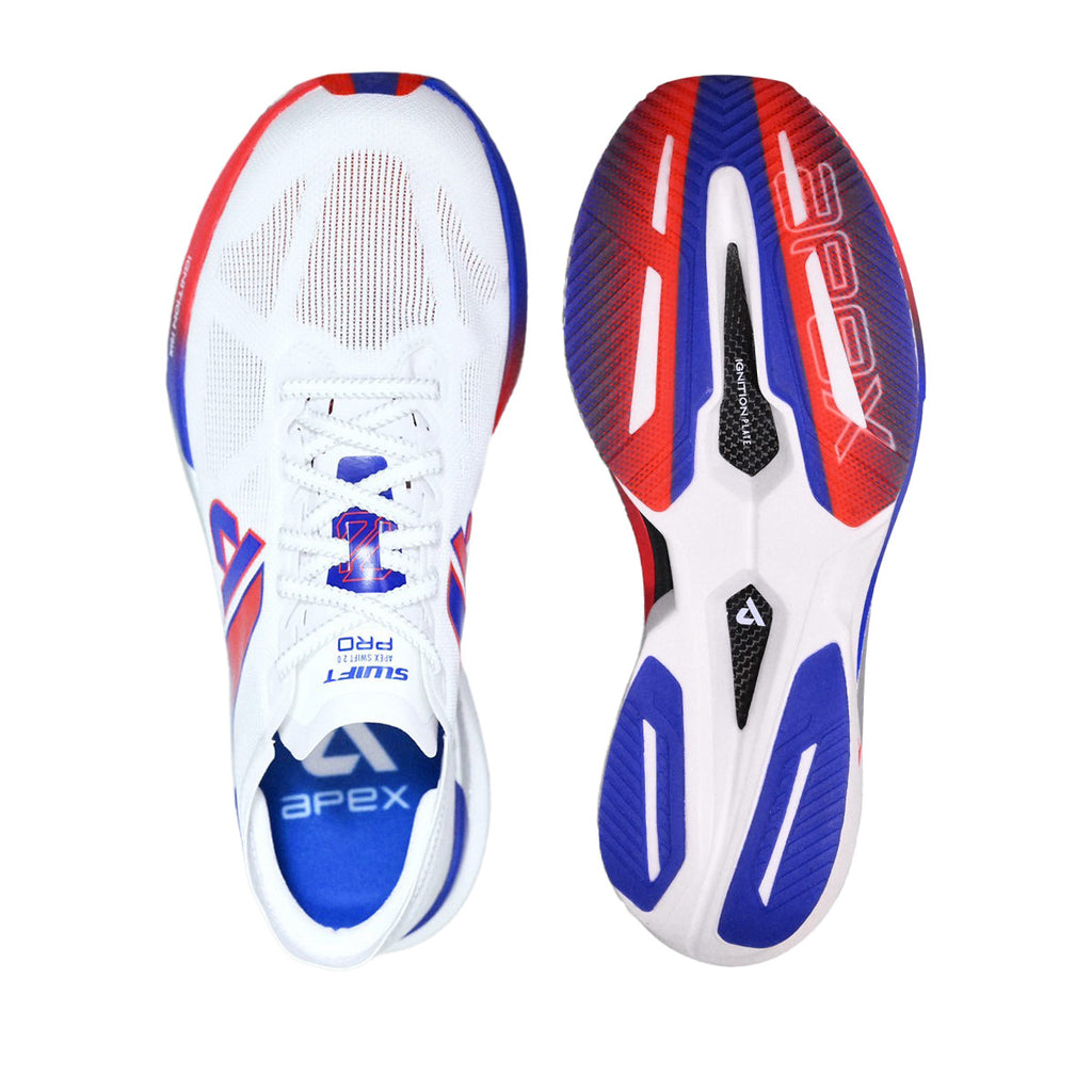 APEX SWIFT 2.0 PRO - WHITE/RED/BLUE