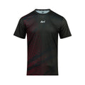 ARI ADEPT BERLIN26 GRAPHIC RUNNING TEE - BLACK/RED/YELLOW
