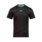 ARI ADEPT BERLIN26 GRAPHIC RUNNING TEE - BLACK/RED/YELLOW