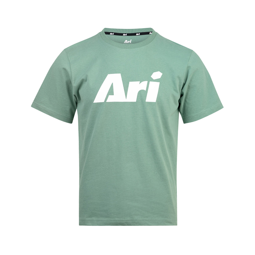 ARI ADEPT ICON TEE - SMOKE GREEN/WHITE/SMOKE GREEN