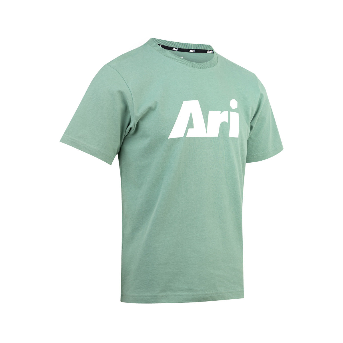ARI ADEPT ICON TEE - SMOKE GREEN/WHITE/SMOKE GREEN