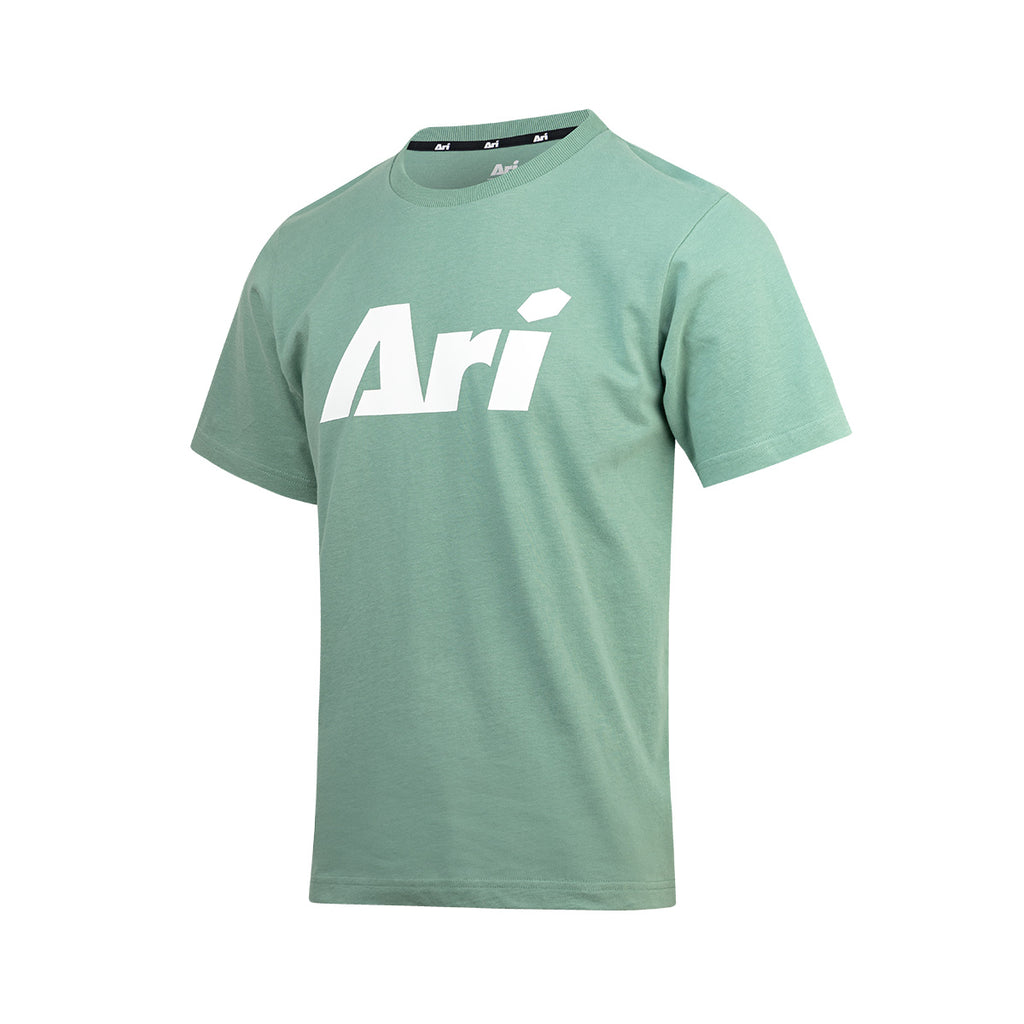 ARI ADEPT ICON TEE - SMOKE GREEN/WHITE/SMOKE GREEN