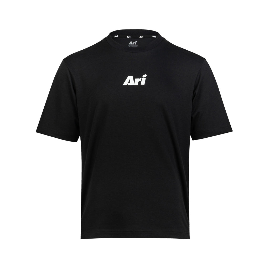ARI ADEPT OVERSIZED TEE - BLACK/BLACK/WHITE