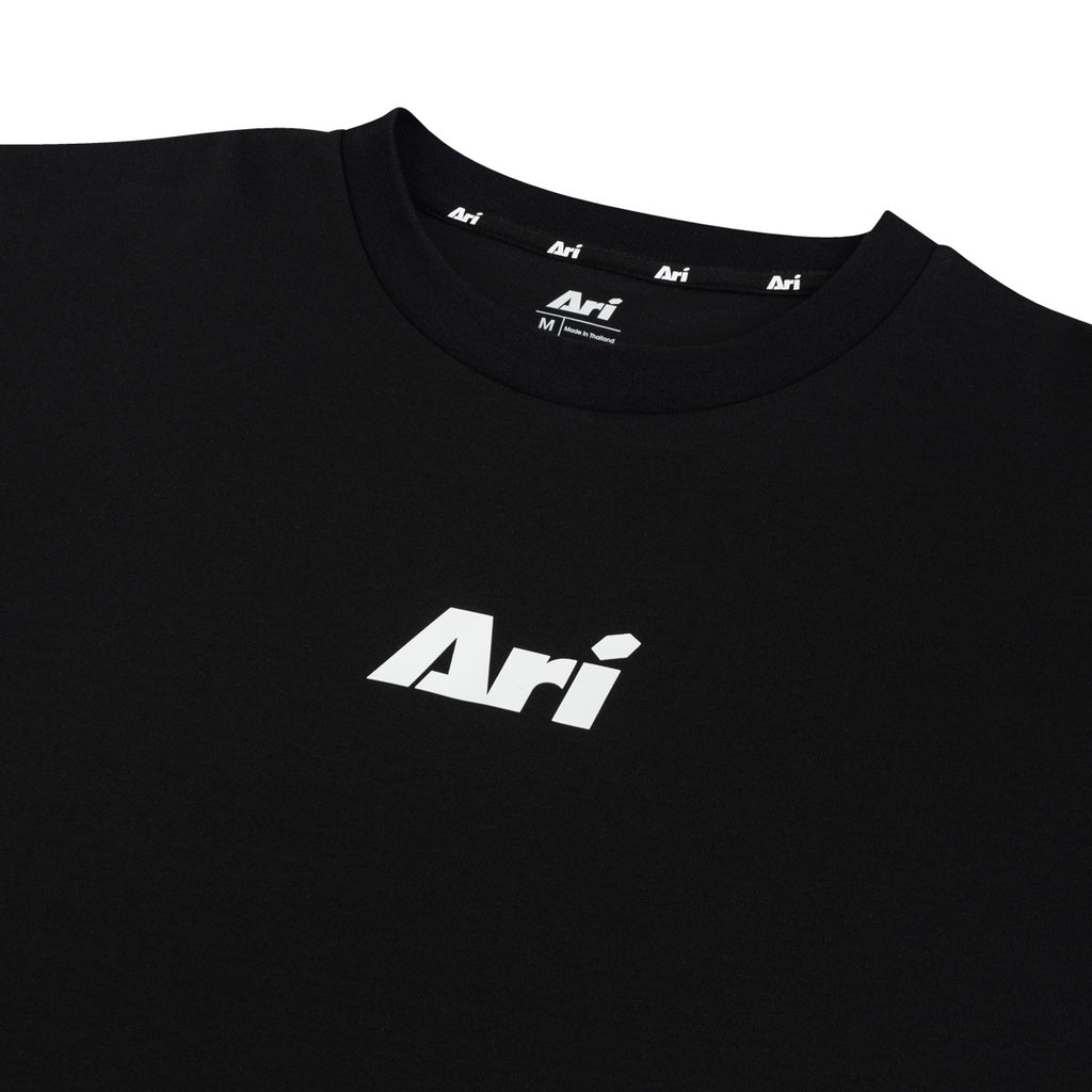 ARI ADEPT OVERSIZED TEE - BLACK/BLACK/WHITE
