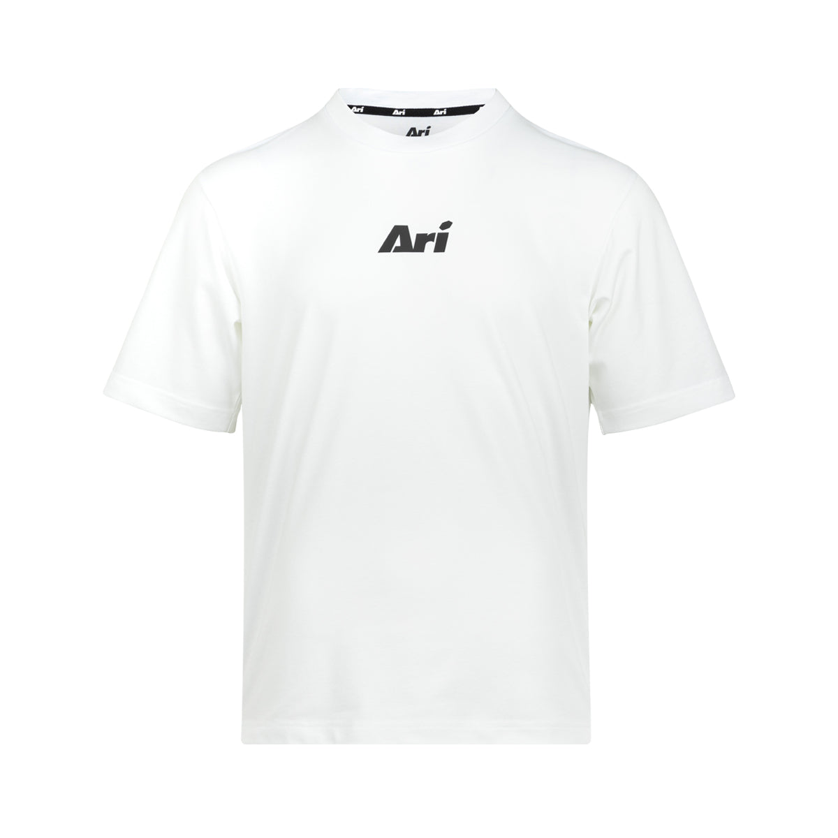 ARI ADEPT OVERSIZED TEE - WHITE/WHITE/BLACK