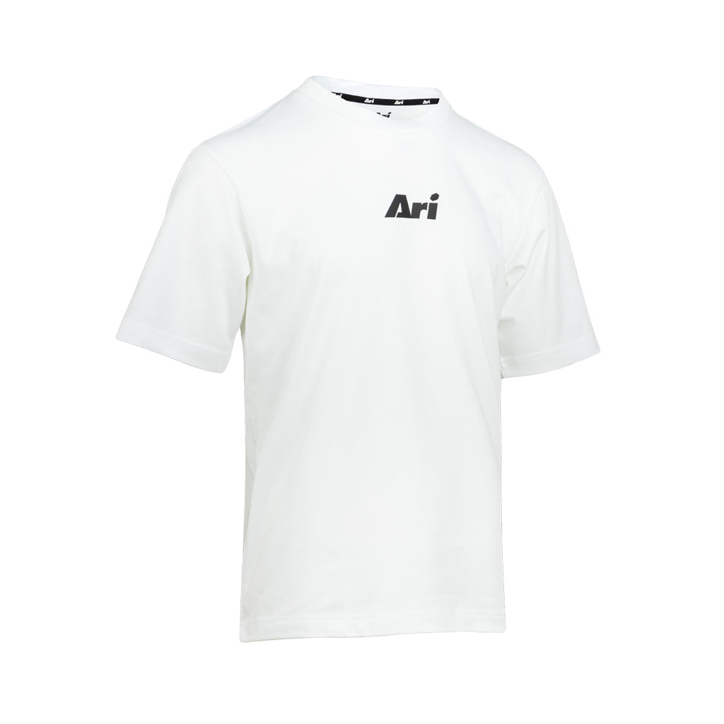 ARI ADEPT OVERSIZED TEE - WHITE/WHITE/BLACK