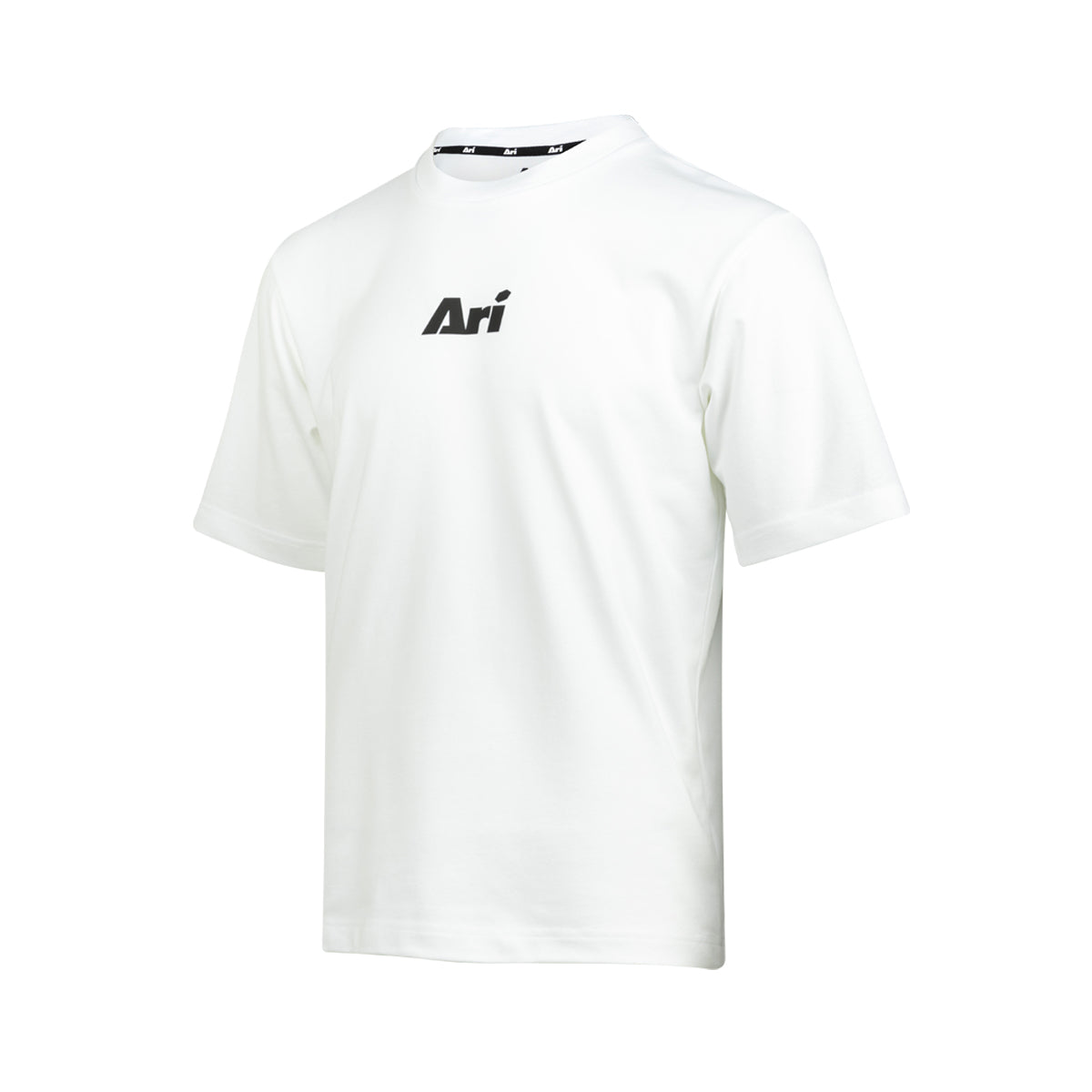 ARI ADEPT OVERSIZED TEE - WHITE/WHITE/BLACK