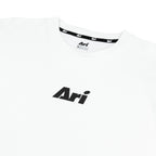ARI ADEPT OVERSIZED TEE - WHITE/WHITE/BLACK