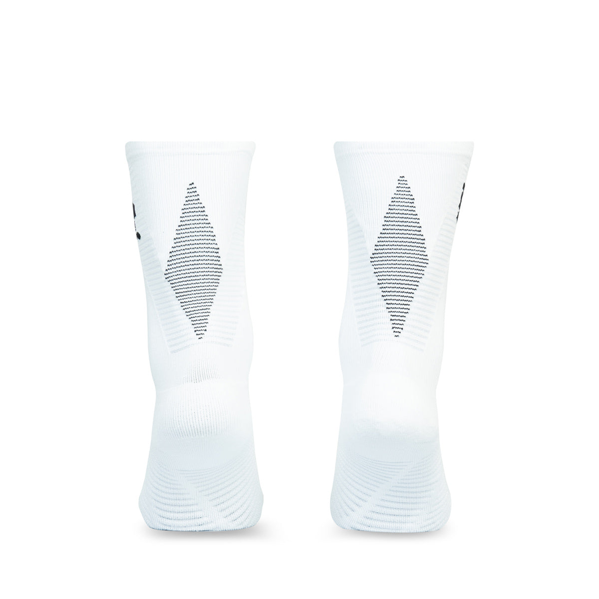 ARI ADEPT RUNNA CREW RUNNING SOCKS 3 PAIRS PACK - WHITE/BLACK/WHITE