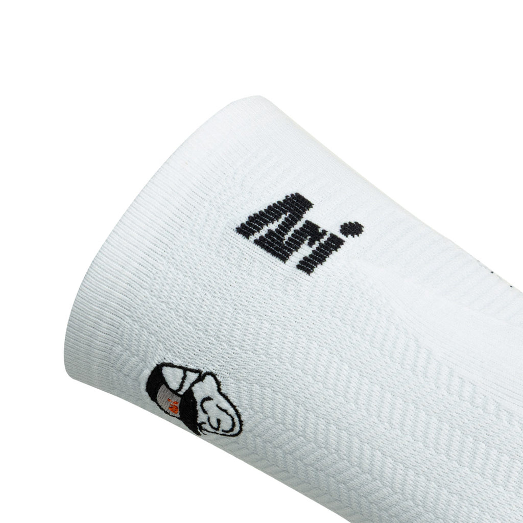 ARI ADEPT RUNNA CREW RUNNING SOCKS 3 PAIRS PACK - WHITE/BLACK/WHITE