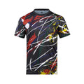 ARI ADEPT UNITY SPLASH GRAPHIC RUNNING TEE - BLACK/WHITE/RED