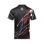 ARI ADEPT UNITY SPLASH GRAPHIC RUNNING TEE - BLACK/WHITE/RED
