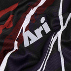 ARI ADEPT UNITY SPLASH GRAPHIC RUNNING TEE - BLACK/WHITE/RED