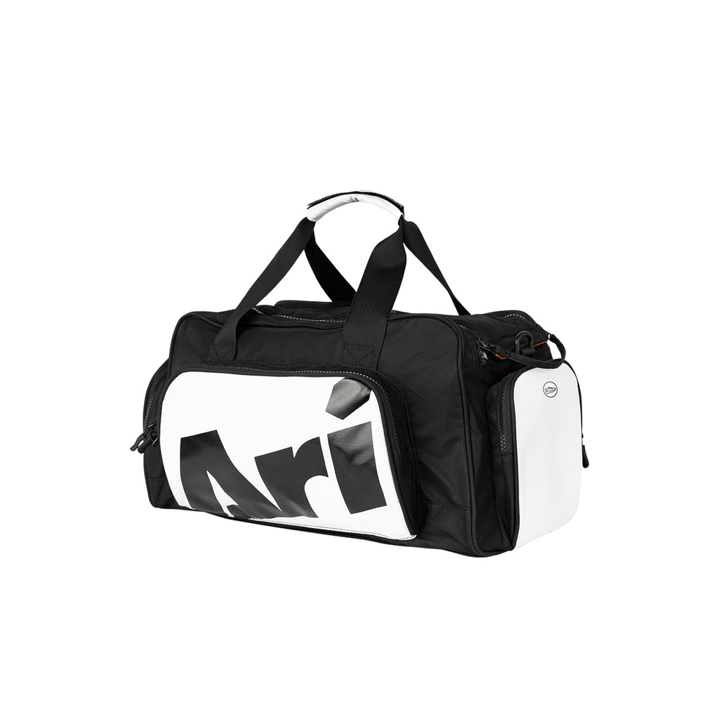 ARI ADEPT UTILITY SMALL DUFFLE BAG - BLACK/WHITE/BLACK