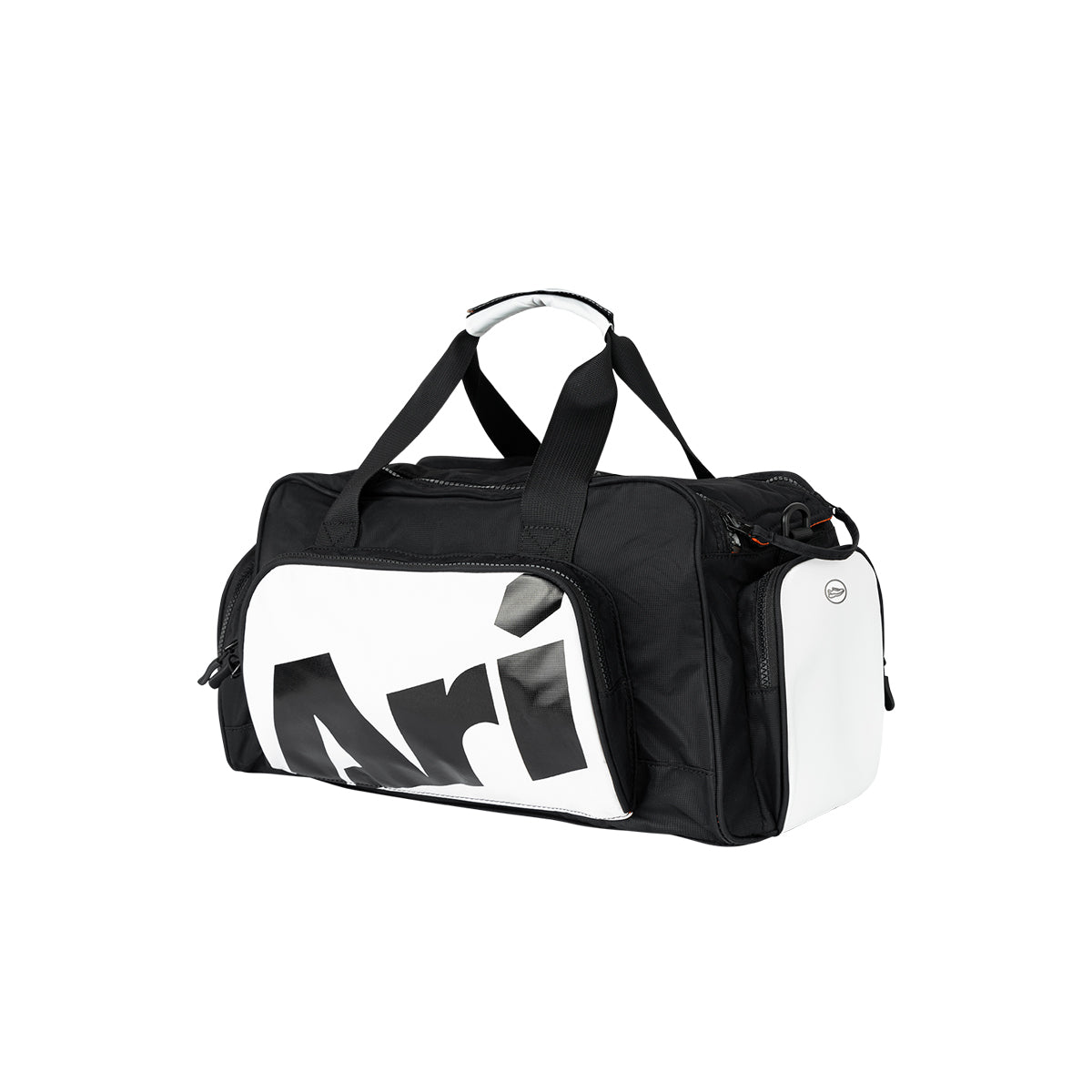 ARI ADEPT UTILITY SMALL DUFFLE BAG - BLACK/WHITE/BLACK