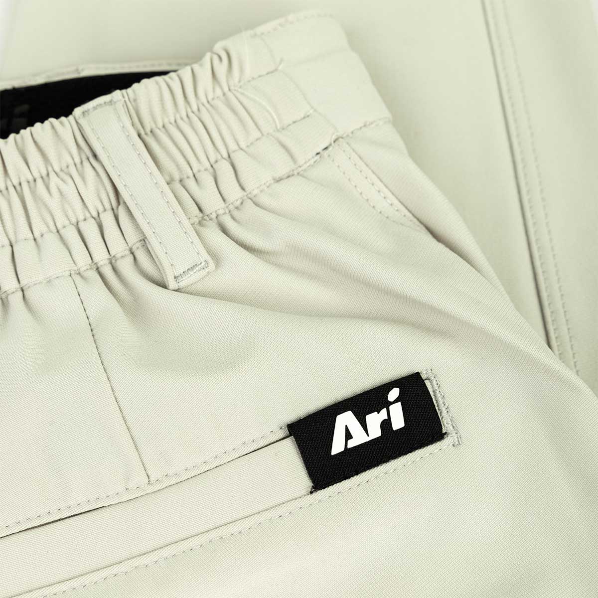 ARI BOY ADEPT GOLF PANTS - BEIGE/BEIGE/WHITE