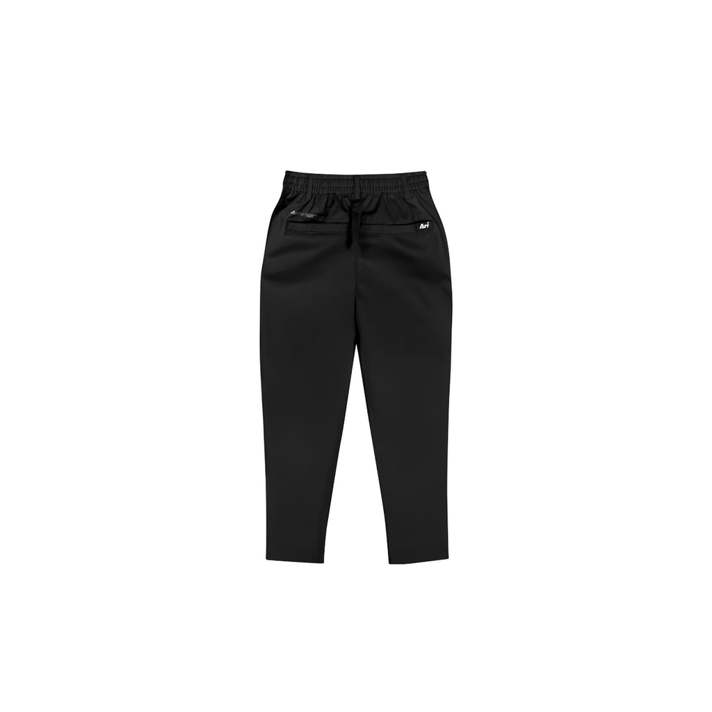 ARI BOY ADEPT GOLF PANTS - BLACK/BLACK/WHITE