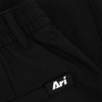 ARI BOY ADEPT GOLF PANTS - BLACK/BLACK/WHITE