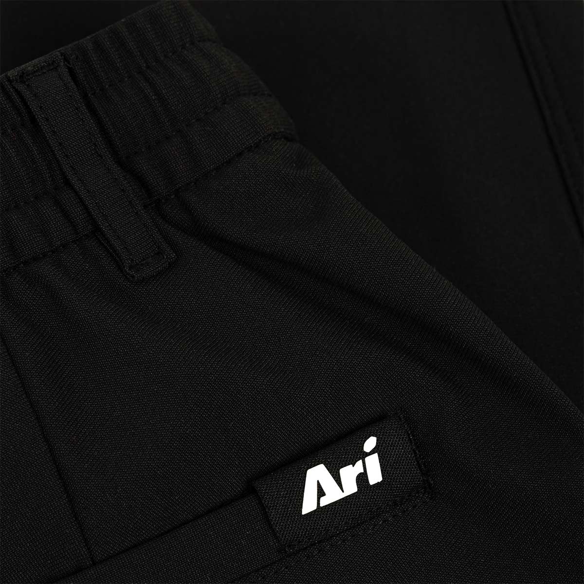 ARI BOY ADEPT GOLF PANTS - BLACK/BLACK/WHITE