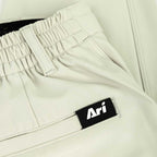 ARI BOY ADEPT GOLF SHORTS - BEIGE/BEIGE/WHITE