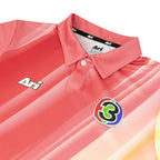 ARI CH3 56ANNIV M PRESS CONFERENCE POLO - PUNCH/TURMERIC YELLOW/WHITE