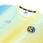 ARI CH3 56ANNIV TURMERIC TEAM FANS JERSEY - TURMERIC YELLOW/SAPPHIRE BLUE/SKY BLUE