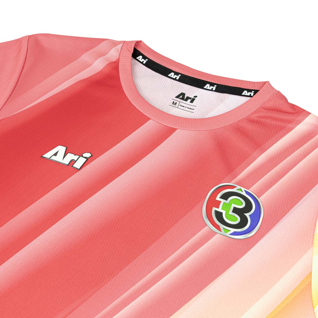ARI CH3 56ANNIV W PRESS CONFERENCE JERSEY - PUNCH/TURMERIC YELLOW/WHITE