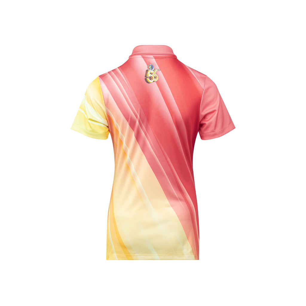 ARI CH3 56ANNIV W PRESS CONFERENCE POLO - PUNCH/TURMERIC YELLOW/WHITE