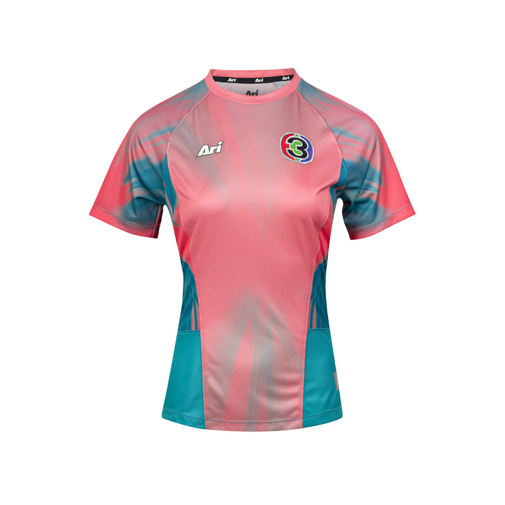 ARI CH3 56ANNIV W PUNCH TEAM MATCH JERSEY - PUNCH PINK/TURQUOISE/TEAL