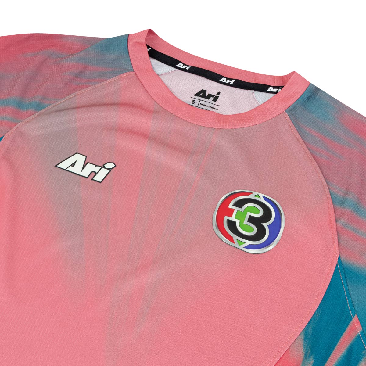 ARI CH3 56ANNIV W PUNCH TEAM MATCH JERSEY - PUNCH PINK/TURQUOISE/TEAL