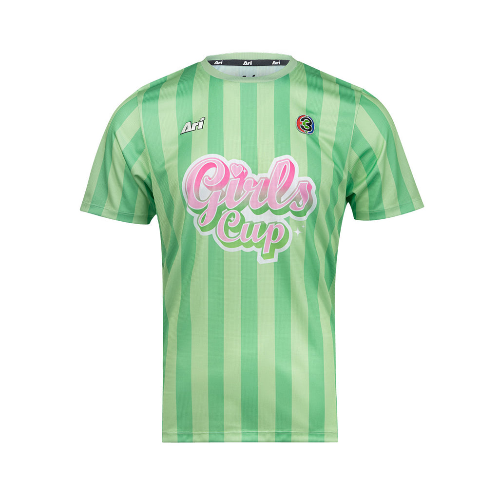 ARI CH3 GIRLS CUP 2026 MINT FAN JERSEY - GREEN/PINK/WHITE
