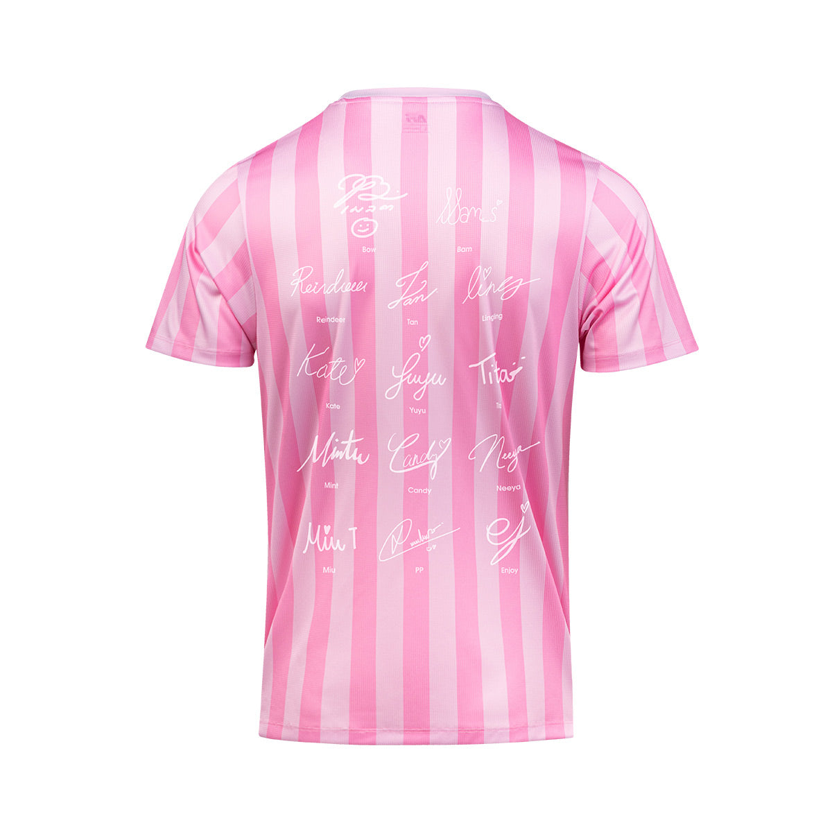 ARI CH3 GIRLS CUP 2026 PEACH FAN JERSEY - PINK/GREEN/WHITE