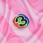 ARI CH3 GIRLS CUP 2026 PEACH FAN JERSEY - PINK/GREEN/WHITE