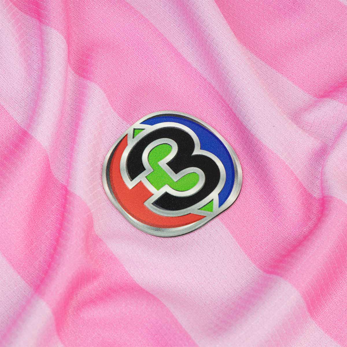ARI CH3 GIRLS CUP 2026 PEACH FAN JERSEY - PINK/GREEN/WHITE