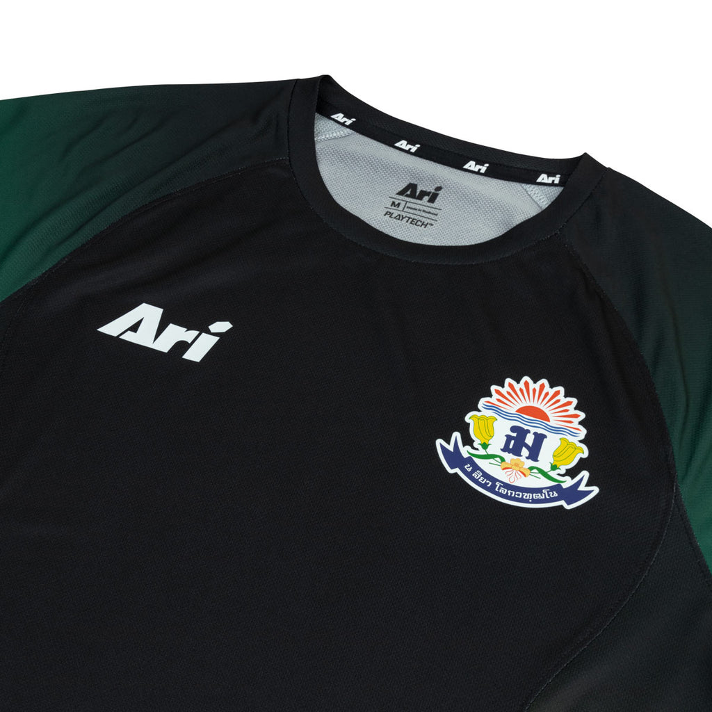 ARI DEBSIRIN 2026 ICONIC TRAINING JERSEY - BLACK/GREEN/YELLOW