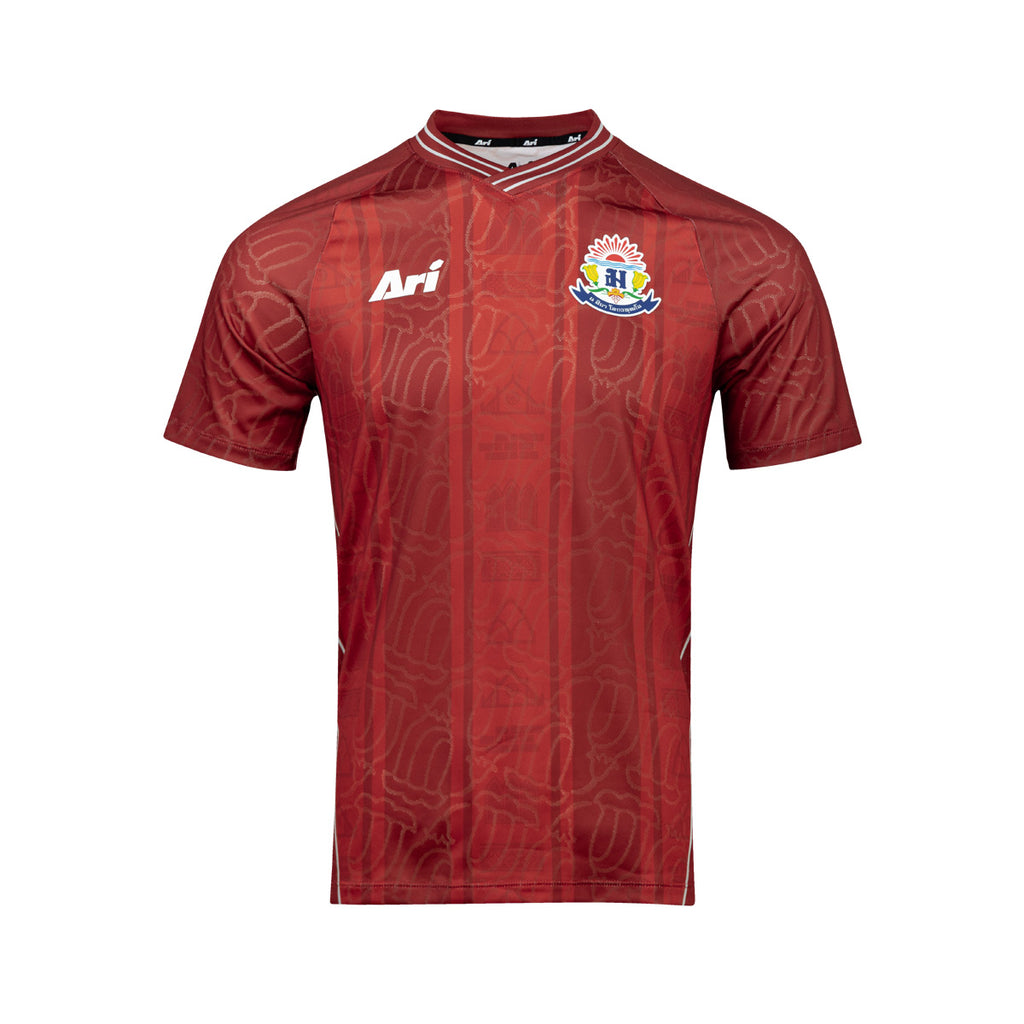 ARI DEBSIRIN 2026 TUEK MAEN JERSEY - BRICK RED/BURGUNDY/WHITE